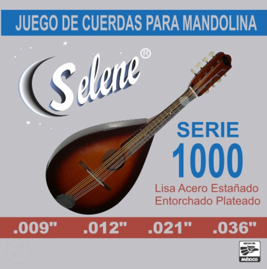 Paquete de Cuerdas Acero Lisa Estañada 2da La Selene 1002