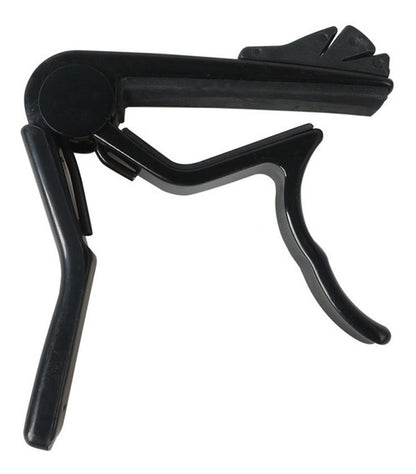 Capo P/guitarra Acustica Negro Alice con Portapuas