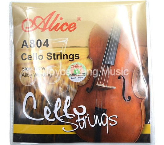 Juego de Cuerdas Alice Chelo 4/4 Aluminio-Níquel