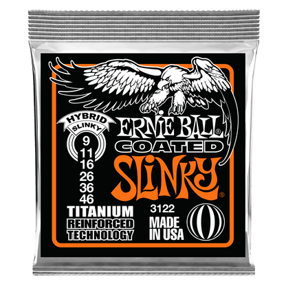 Enc. Guit. Elec. Eball Hybrid .slinky Coated