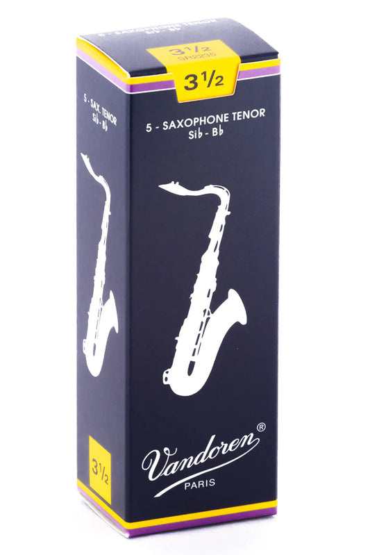 Caja Caña Vandoren para Saxofon Tenor 3 1/2