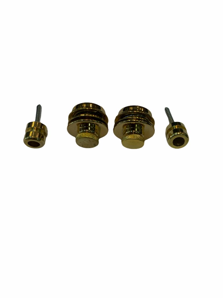 Seguro Metálico Tipo Strap Lock Dorado para Correa Radox | 043-335
