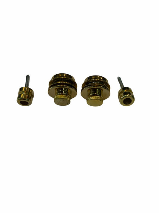 Seguro Metálico Tipo Strap Lock Dorado para Correa Radox | 043-335