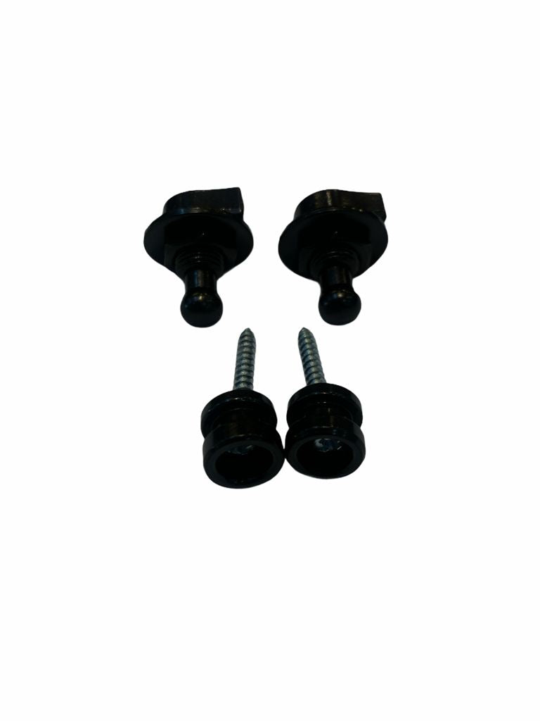 Botones para Correa Metálicos Strap Lock Negro 043-328