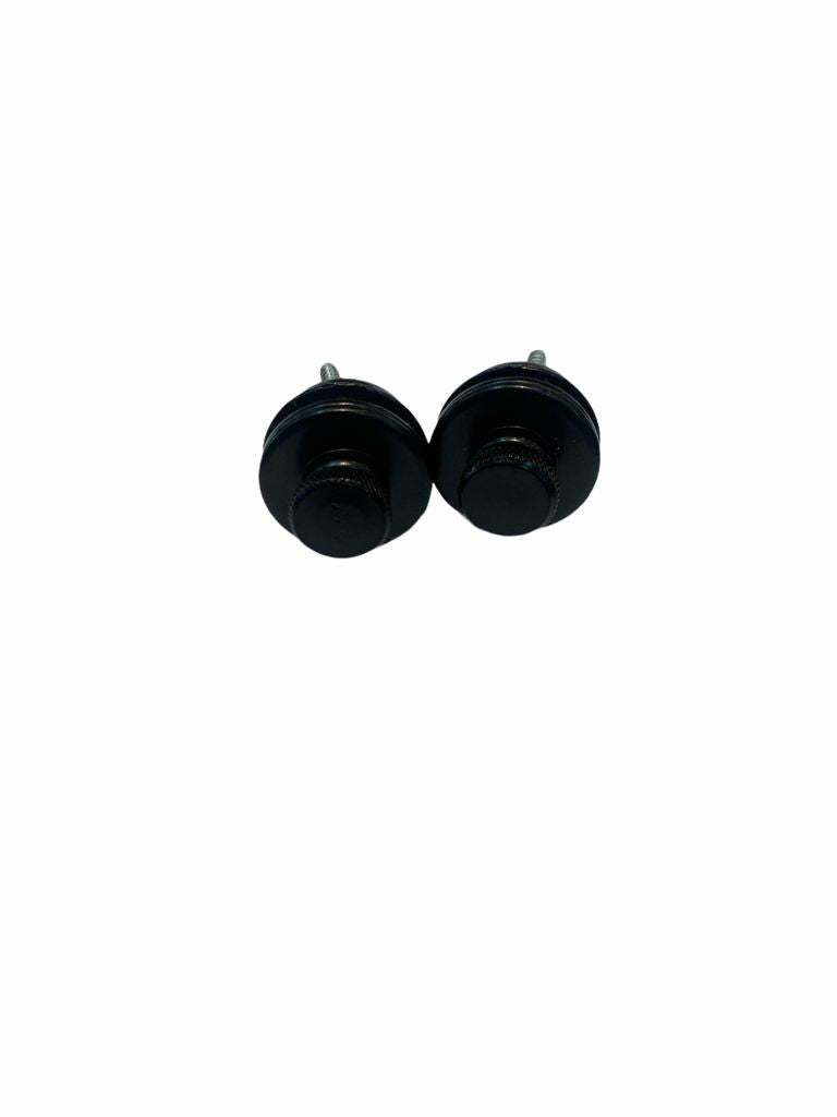 Juego de Strap Locks Metálicos Negros para Correa Radox | 043-334