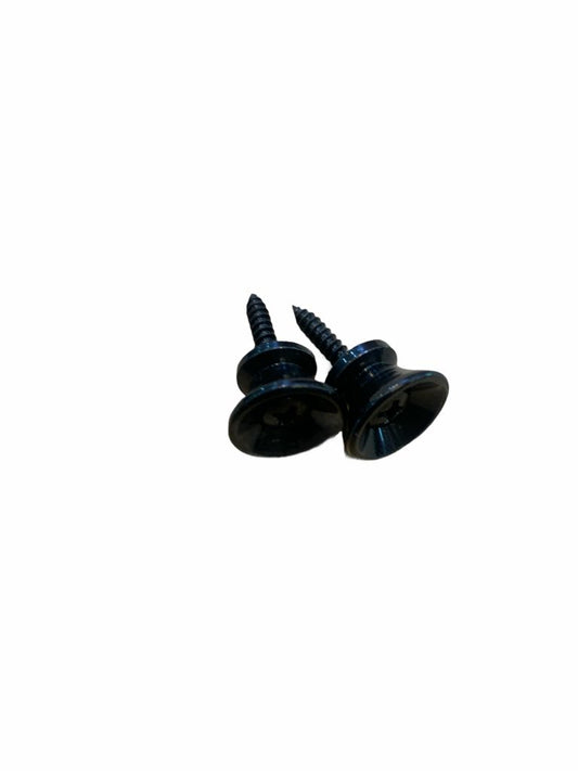 Paquete de 10 Piezas Botòn Metalico para Correa Negro