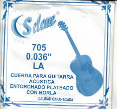 Cuerda Suelta Selene Acero Entorchado Plateado 5ta