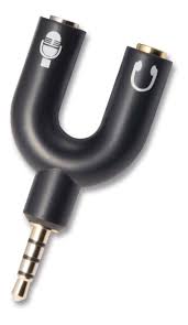 Adaptador Divisor de Audio 3.5 mm para Audífonos y Micrófono Radox | 700-940