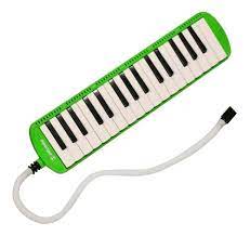 Melodica Extreme 32 Teclas 2 1/2 Octavas Estuche con Cierre Verde