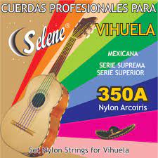 Juego de Cuerdas Selene Vihuela Nylon Arcoíris 350-A