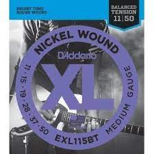 Encordadura D'Addario EXL-115BT Guitarra Eléctrica Níquel