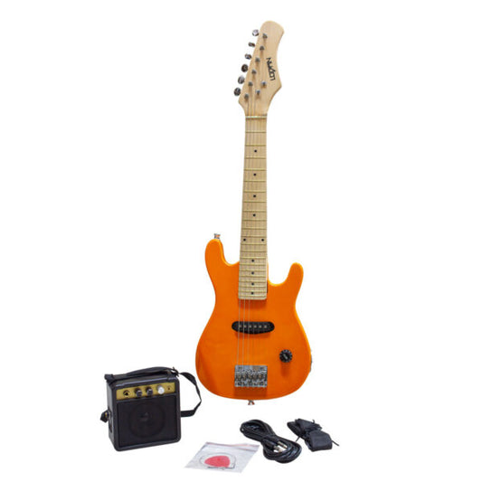 Guitarra Eléctrica Logan Infantil Naranja