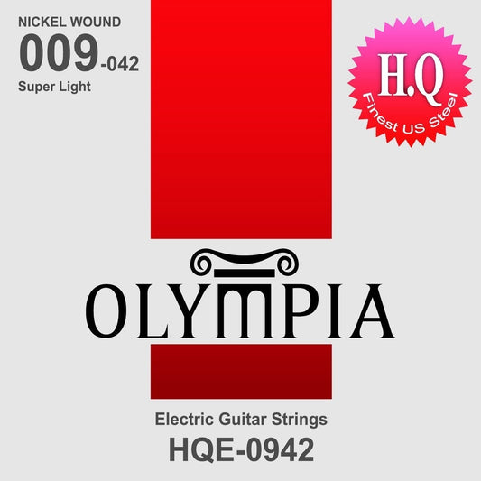 Juego de Cuerdas Olympia Guitarra Eléctrica .009