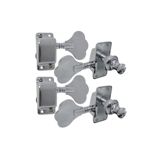 Maquinaria Jimmy Wess para bajo Electrico 2+2 Cromada