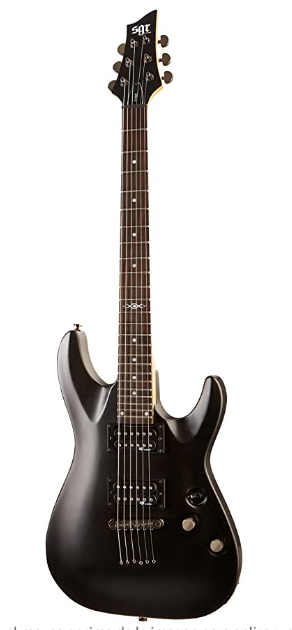 Guitarra Eléctrica SGR by Schecter C-1 Negro Medianoche Satinado